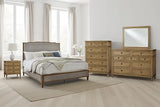 Signature Design by Ashley Sharlance Casual 9-Drawer Dresser with Felt-Lined Top Drawer and Easy Glide for Bedroom, Light Brown