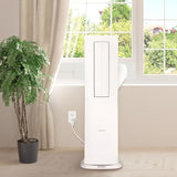 Hisense 8,000 BTU Portable Inverter Air Conditioner with Dehumidifier, Quiet Operation & Dual Hose Design, AC Heater Combo Unit for Room in White