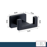 Bathroom Hardware Set Stainless Steel Towel Holder Roll Paper Holder Towel PIZZZENO