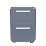 Laura Davidson Furniture Stockpile 2 Drawer Mobile File Cabinet with Lock
