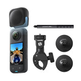 Insta360 X3 Motorcycle Bundle - Waterproof 360 Camera with 1/2" 48MP Sensors