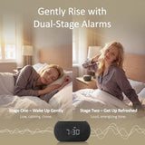 Hotmoon Luna Pro Smart Sound Machine, Dual-Stage Alarm, 507 Sounds, Plug in