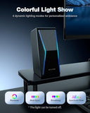 Hi-Fi Stereo Sound PC Speakers with Bluetooth 5.0 and 3.5mm AUX-in, 14W AC Powered