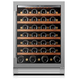 Ca'Lefort 24 Inch Wine Fridge, 61-Bottle Wine Cooler Refrigerator