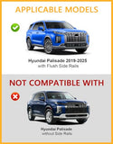Tuyoung 300lbs Roof Rack Cross Bars Compatible with Hyundai Palisade 2019-2025 SE SEL XRT Limited Calligraphy, Lockable Heavy Duty Anti-Theft Aluminum Rails Crossbars Cargo Carrier Bag