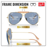 Ray-Ban x Dolce Gabbana Edition RB3138M SHOOTER Aviator Sunglass with Kit