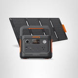 Jackery Solar Generator 240 v2 and 40W Mini Solar Panel, 256Wh LiFePO4 Battery, 300W AC & 100W USB-C Output, Ultra Fast Solar Charging for Outdoors, Camping, Travel & Emergencies