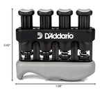 D'Addario Accessories Hand Exerciser–Improve Dexterity and Strength in Fingers, Hands, Forearms- Adjust Tension Per Finger– Simulated Strings Help Develop Calluses- Comfortable Conditioning Planet Waves