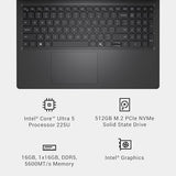 Dell 15.6 Laptop, FHD, Intel Core Ultra 5 225U, 16GB RAM, Windows 11 Home