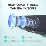 Wide Angle Camera with Android OS, Video Conferencing System with Microphone and Speaker