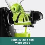 Masticating Slow Juicers, 3-inch Wide Feeding Chute Cold Press Juicer, Celery Juicer Fretta