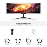 INNOCN 49" QD-OLED 5K2K 5120 x 1440P 144Hz Ultrawide Curved Monitor - 49Q1R