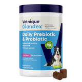Vetnique Glandex Probiotics for Dogs Chews, 5 Strains, Prebiotics & Enzymes