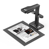 ET16 Plus Advanced Book & Document Scanner, 2nd Gen Auto-Flatten&Deskew Tech, 16MP Camera