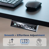 VIVO Electric 71 x 30 in Standing Desk, Memory Height Adjustment, 1B Series, Holds 220 lbs