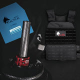 Wolf Tactical Fitness Weight Vest Plates - 5.75/8.75/14.5/19.75 lb Pairs for Training