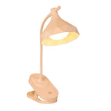 MXDLYHHHT Anti Slip Rechargeable Clamp Desk Lamp 3-Level Dimmable LED Touch Control Gentle Light(White)