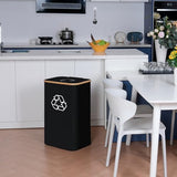 efluky Recycling Bin for Kitchen 26 Gallon, 100L Recycle Bin with 2 Removeable and Reusable Inner Bag