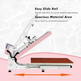 Semi-Auto Sublimation Heat Press Machine for T-Shirts Ceramics, Bags, Cushion and More,
