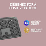 Signature Slim K950 Wireless Keyboard, Sleek Design, Switch Typing Between Devices, Quiet Typing, Bluetooth