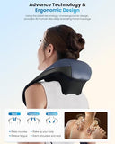 COMFIER FSA Eligible HSA Shiatsu Neck Massager with Graphene Heat, Cordless Neck and Shoulder Massager for Pain Relief Deep Tissue