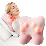 BOB AND BRAD Back Massager with Heat FSA Eligible, EZBack Corded Back Massager for Pain Relief Deep Tissue, Shiatsu Back Massage Pillow, Soothing Muscle Tension Upper & Lower Back Relief