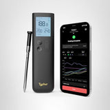 Typhur Sync Gold Wireless Meat Thermometer, Enhanced 10X Sub-1G Signal and Stability, WiFi Unlimited Range, 6 Sensors, Bluetooth Meat Thermometer, Gen2