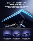 V12 Ultra Laptop Cooling Pad with Smart Software Control, RGB Gaming Laptop Fan Cooler Stand, 5.5" Turbo Fan