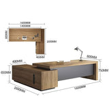 L-Shape Executive Desk, Wood L-Shape Office Executived Desks, Manufactured Wood Computer Desk