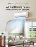 DREO Mini Split AC/Heating System 12000 BTU, 115V Split Air Conditioner