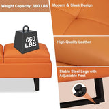 BarberPub Waiting Room Chairs, Heavy Duty Office Guest Reception Bench