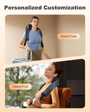 Beleduc Neck and Shoulder Massager with Soothing Heat,FSA Eligible, Cordless Neck Back Massager, Upgrad 4D Shiatsu Deep Kneading Massage for Back Shoulder