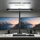 Galnolt LED Desk Lamp for Home Office with Base, 28.2" Adjustable Gooseneck Swing Arm Ultra Bright Desk Light, Dimmable Architect Table lamp