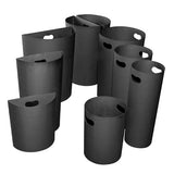 Sturdy Essentials 16 Gallon Satin Aluminum Waste Receptacle | Heavy-Duty