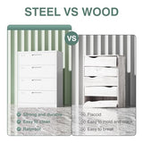 Metal Lateral Filing Cabinet Wide Office Organization Storage for Home Office Hanging Letter