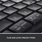 Wireless Ergonomic Keyboard - Split Keyboard, Wrist Rest, Natural Typing, Stain-Resistant Fabric