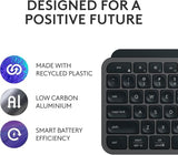 Logitech MX Keys S Wireless Keyboard, Low Profile, Fluid Precise Quiet Typing, Programmable Keys, Backlighting