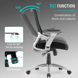 SUNNOW Office Chair, Ergonomic Computer Desk Chair