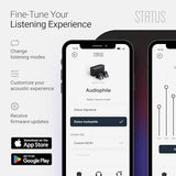 Status Between 3ANC Onyx True Active Noise Cancelling Wireless Earbuds - Black iPhone & Android ANC in Ear Buds