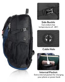 WATERFLY Lightweight Packable Hiking Backpack: 30L Foldable Travel Daypack Ultralight Camping Day Pack for Woman Man