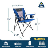 GCI Outdoor Comfort Pro Chair, Heathered Pewter Gray