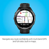Garmin Forerunner® 965, Running Smartwatch, 47mm, Black/Powder Gray