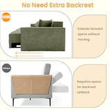 Oversized Power Sofa Bed Couch for Living Room Modern Large Sleeper Sofa Bed