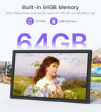 Uhale 32 Inch Extra Large Digital Picture Frame with 64GB, Remote Control
