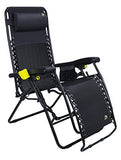 GCI Outdoor FreeForm Zero Gravity Chair, Black
