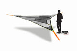 Tentsile Duo 2P Double Hammock – Camping and Lounging Hammock for Backyards, Festivals, Roo, Picnics, Outdoor Campouts, Black, Two Person, Designed in the UK (2024)
