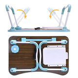 Portable Bed Desk for Laptop, Computer Tray with Cup Holder Notebook Stand Reading Holder for Couch Floor