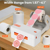 L LIKED Wireless Thermal Label Printer 4x6 – Bluetooth WiFi Shipping Label Printer for Small Business