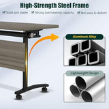 Modular Conference Table for 2-18 Person,Folding Conference Room Table