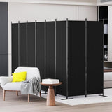 C-Hopetree 8 Panels Room Divider, 6 Ft Tall Indoor Folding Privacy Screen, Portable Partition Separator